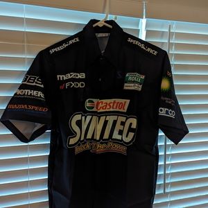 Castrol Syntec Racing Crew Shirt Mens Medium